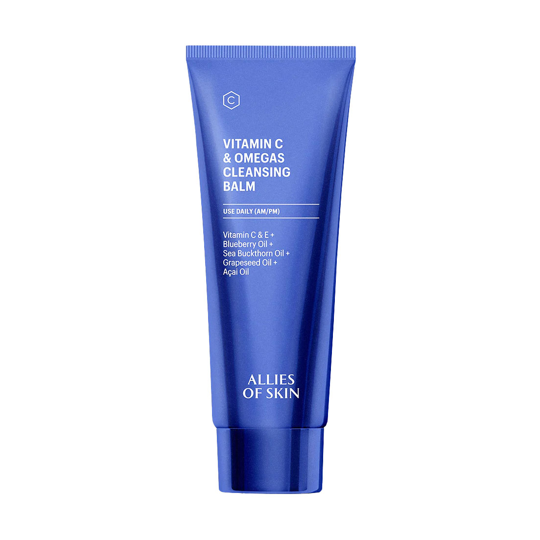Очищувальний бальзам для обличчя Allies Of Skin Vitamin C &amp; Omegas Cleansing Balm з вітаміном С, 100 мл