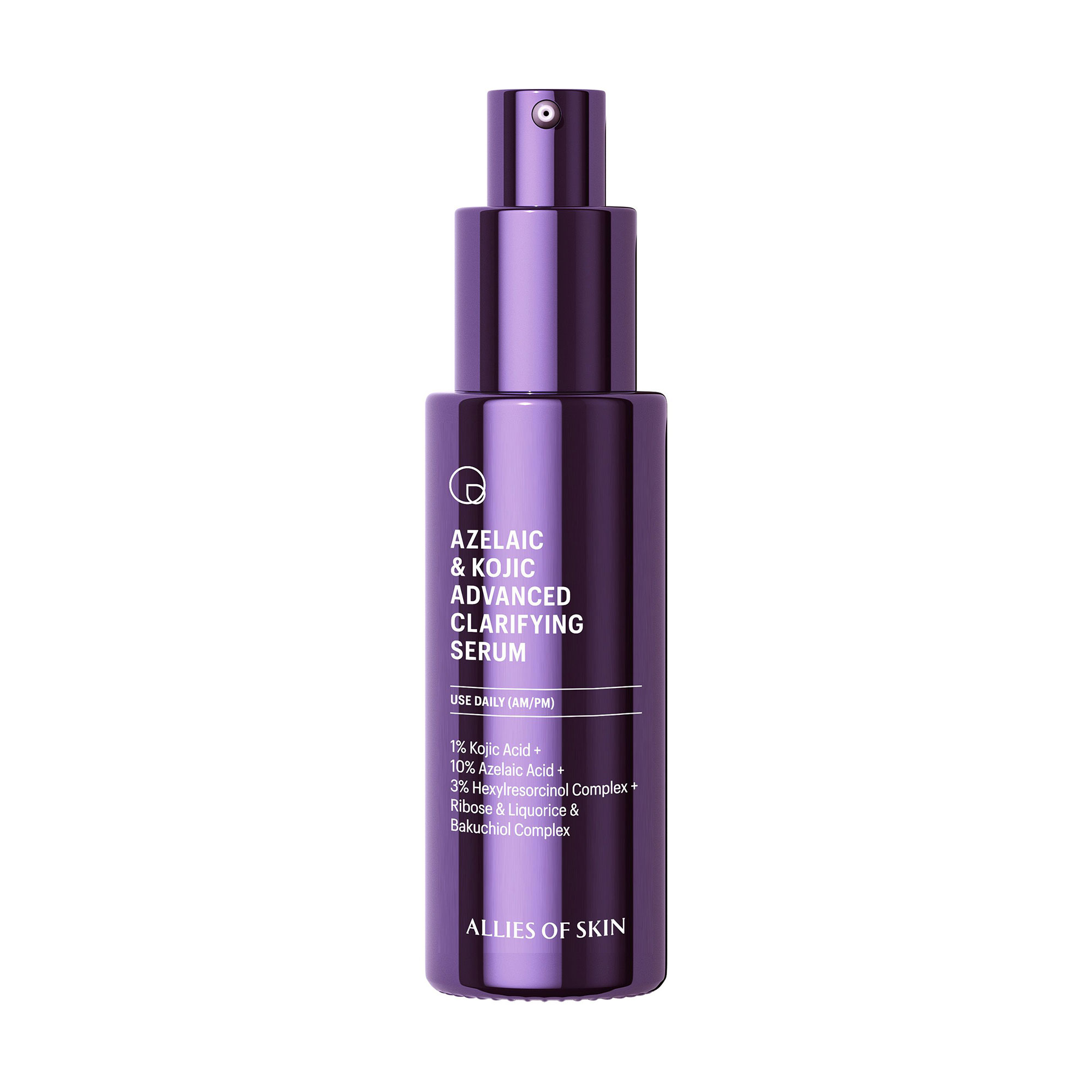 Сироватка для обличчя Allies Of Skin Azelaic &amp; Kojic Advanced Clarifying Serum з азелаїновою кислотою, 30 мл